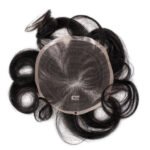 Mens Toupee CR115 Swiss Lace Crown Patch