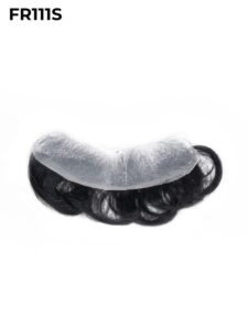 Mens Toupee FR111S V-loop Full Thin Skin Frontal Small Hair Patch
