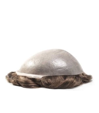 Mens Toupee M101 Thin Skin Base Hairpiece
