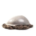 Mens Toupee M101 V-loop Thin Skin Base European Hair