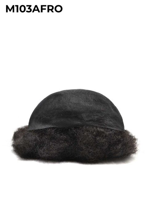 Mens Toupee M103AFRO Fine Welded Mono Lace Afro Hair Mens Toupee M103AFRO Fine Welded Mono Lace Afro Hair