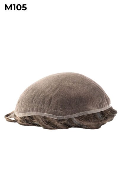 Mens Toupee M105 Full French Lace Hair System