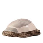 Mens Toupee M108MBSC Mono Top with Skin Front Medium - Basic Version