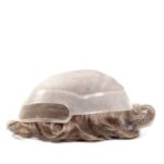 Mens Toupee M109 Mono Top Lace Front with Poly Perimeter