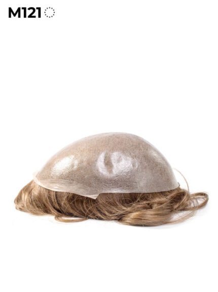 Mens Toupee M121 European Hair Injected Skin