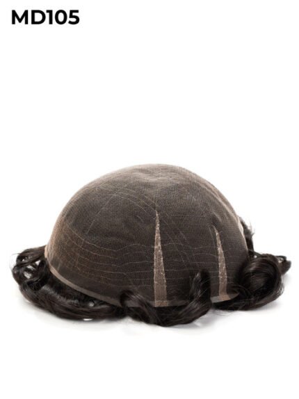 Mens Toupee MD105 Deep contour Full French Lace