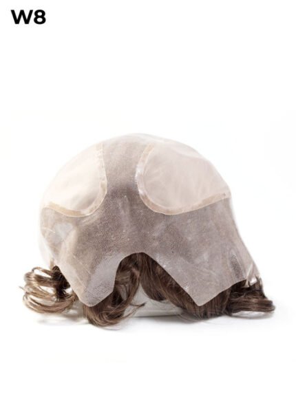Mens Toupee W8 Full Cap Mono Top Hand Made Wig